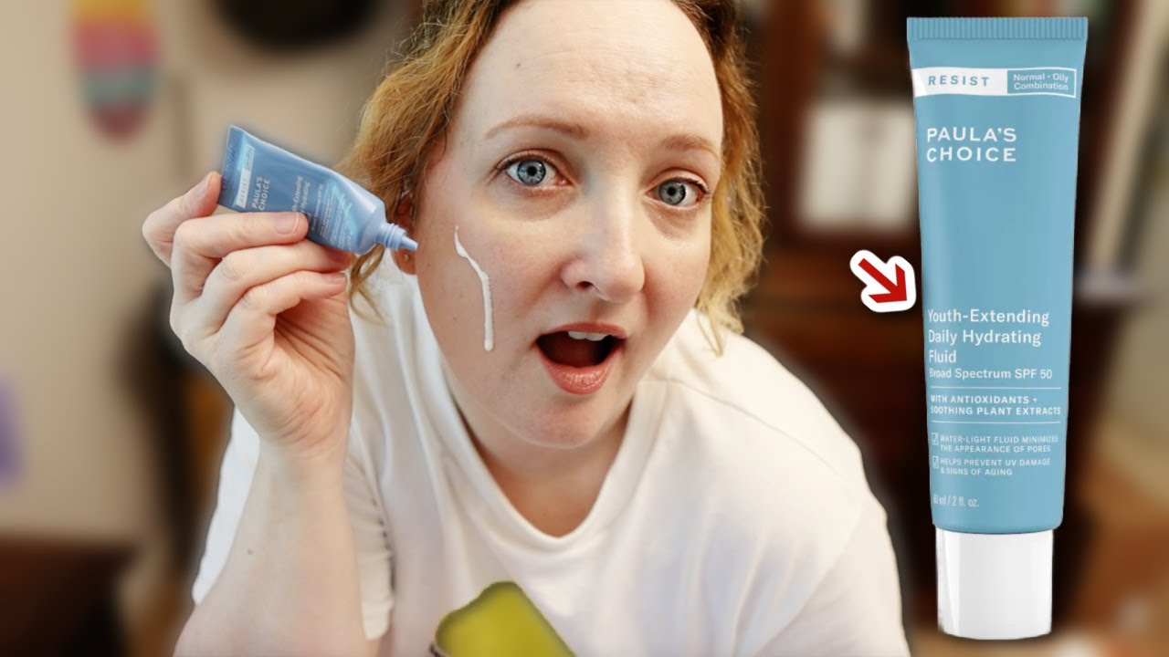 PAULA'S CHOICE YouthExtending Daily SPF50 SUNSCREEN (Wear Test