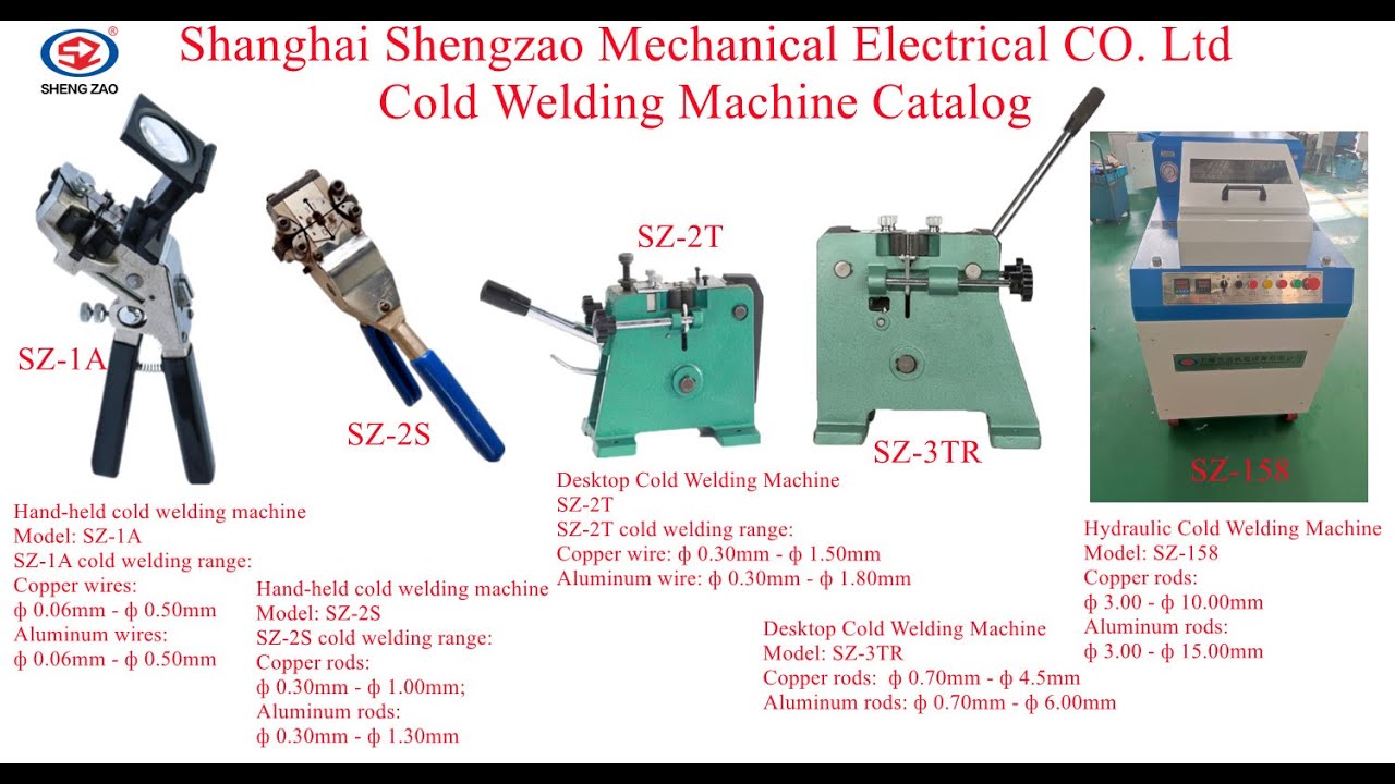 copper rod cold pressure welding machine for 2.00 milimeter diameter easy to operate YouTube