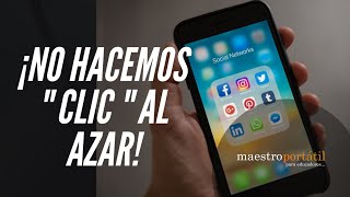 ¡No hacemos clic al azar!