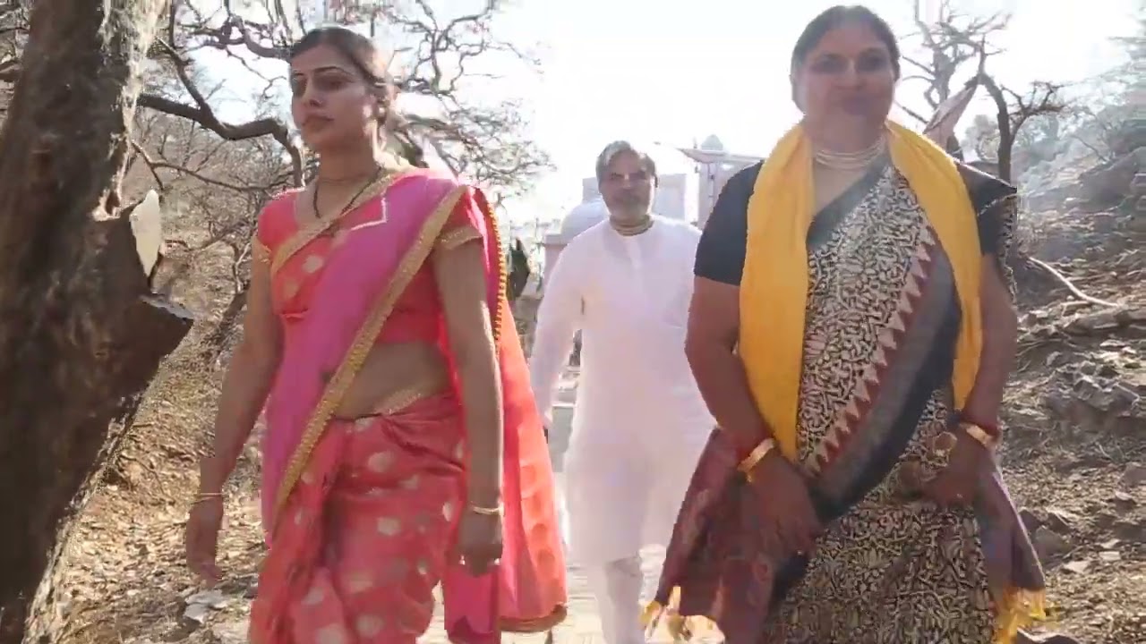 PRESIDENT OF WST TRUST IN BRIJ BARSHANA WITH AKHAND SHRI HARINAAM SANKIRTAN YATRA