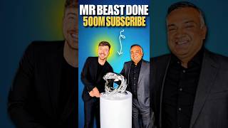 MrBeast's 500M Subs Play Button Is Finally Here| #MrBeast #paidpartnerMRBEAST 500M PLAY BUTTON