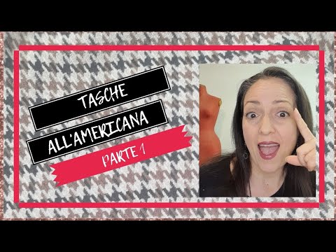 Alta sartoria italiana: la tasca all'americana - prima parte. - YouTube