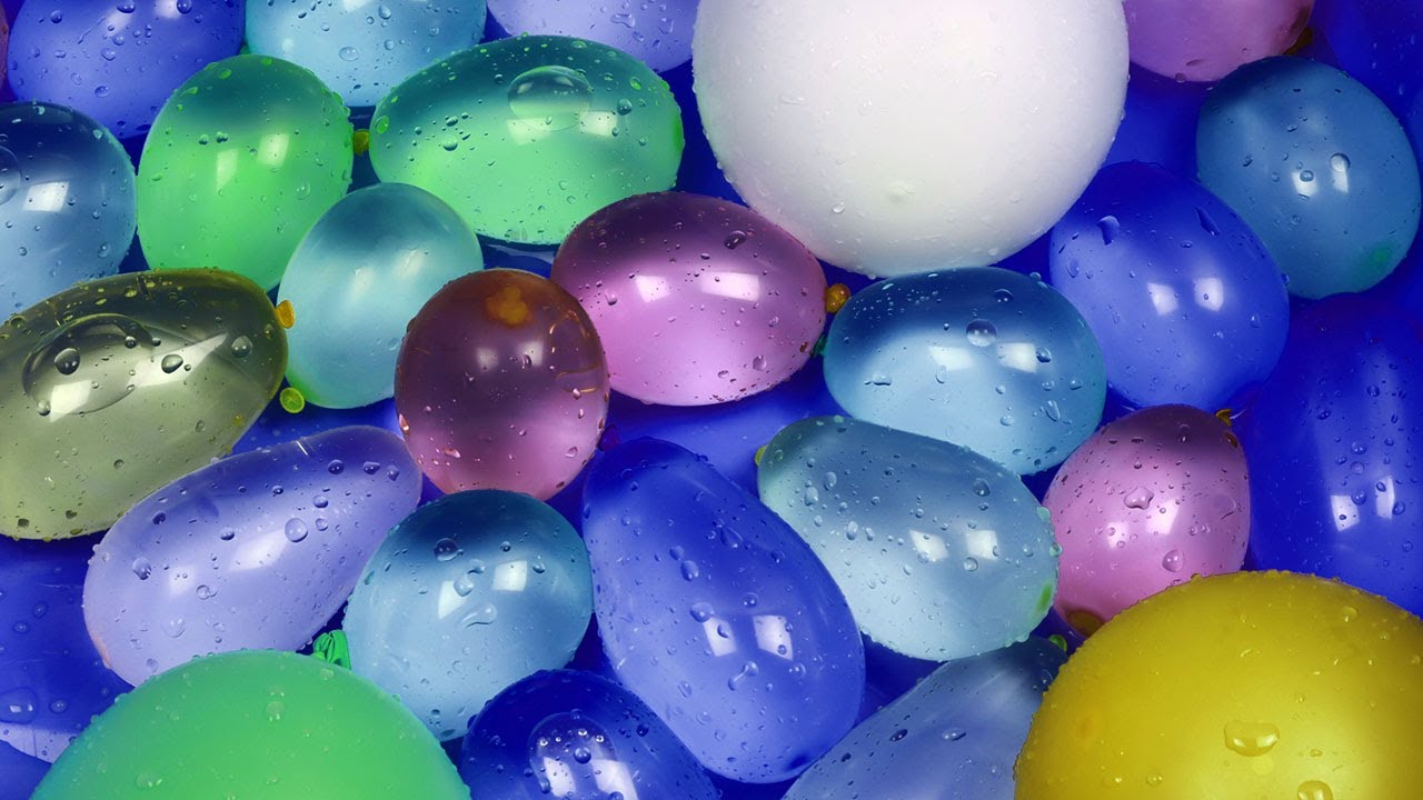 LOTS OF WATER BALLOONS POPPING PART - 14 | Funny Balloon Show