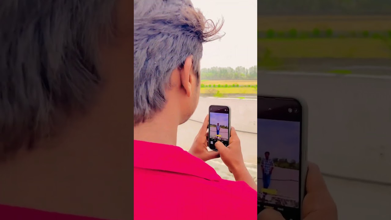 Photo shoot on college 