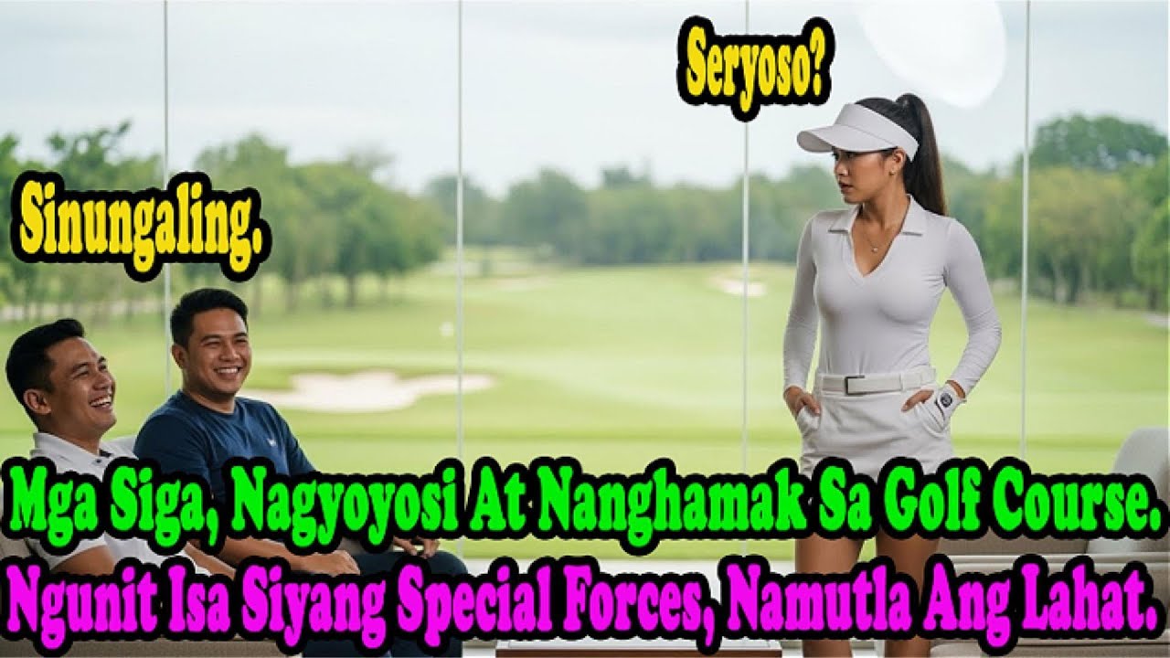 Hindi Na Pinalampas Ng Dating Scout Ranger Na Isafp Lt. Col. Ang Mga Gangster Sa Golf Lounge!