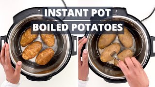 How To Boil Potatoes in Instant Pot (Instant Pot Boiled Potatoes)