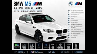 2015 BMW M5 4.4 Twin-Turbo V8 | 560PS, Head-Up Display & Harman Kardon