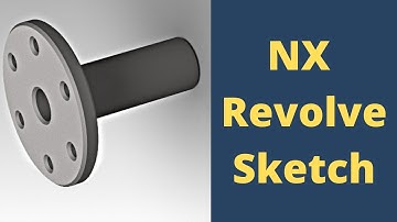 Revolve command in NX