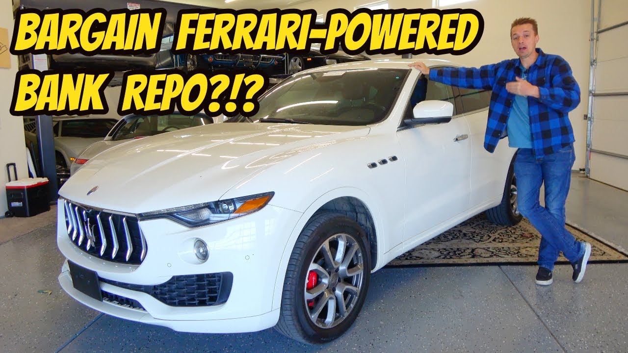 Я купил самый дешевый Maserati Levante в США, это НЕИСПРАВНЫЙ АВТОМОБИЛЬ с НЕИСПРАВНЫМ ДВИГАТЕЛЕМ...