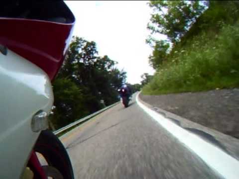 riding from logan to bremen on 664 three yamaha r1s rt 664 motorcycle ride old mans cave state route