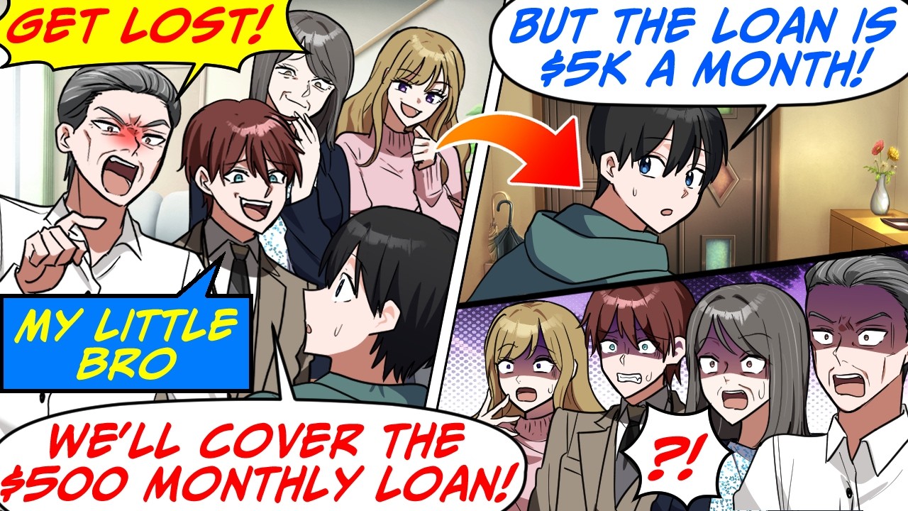 I’m Paying My Folks’ Mortgage & My Little Bro & His Wife Moved In & Kicked Me Out![RomCom Manga Dub]