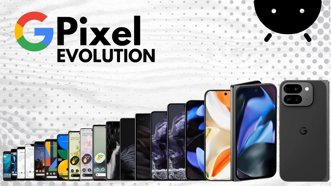 Pixel PERFECT Evolution of Google Pixel Series till 2024 - YouTube