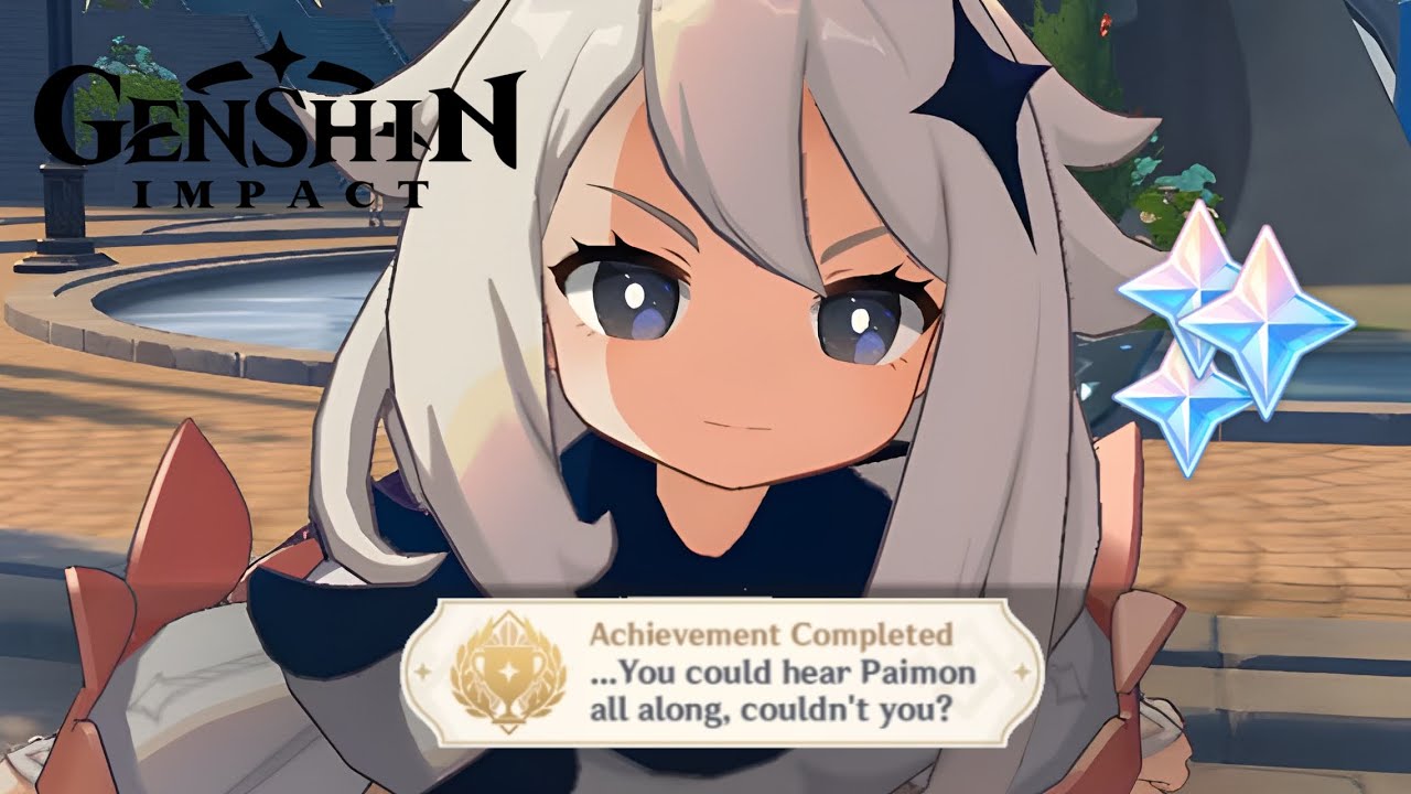 Make Paimon Mad and Get a Achievement Genshin Impact