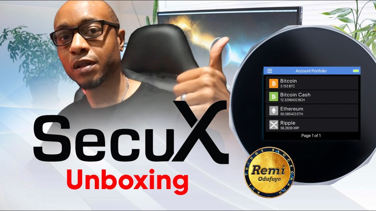 SecuX V20 Hardware Wallet l Ledger NANO S alternative l My Review