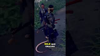 ¡Caballo misterioso salva al guerrero de una serpiente mortal! #ghostoftsushima #zeambool