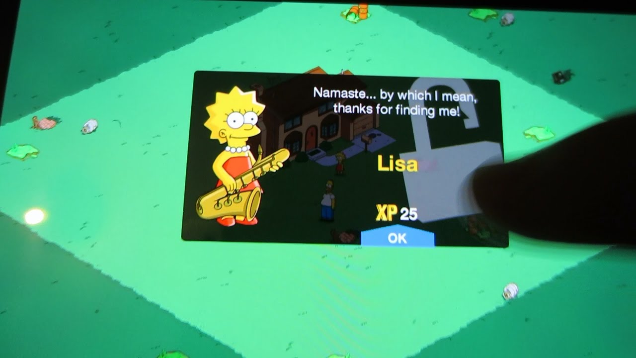 The Simpsons Tapped Out # 1 Lisa Simpson