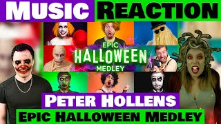 Epic Halloween Medley - Peter Hollens - AMAZING! (Reaction)