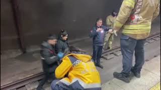 Marmarayda Tren Aylarına Atlayan Şahıs Hayatını Kaybetti