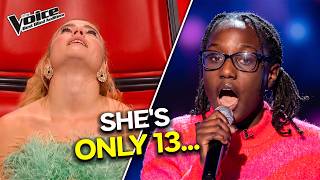 The Moment Coaches Turn for a 13-Year-Old's Soul | The Voice [4K]