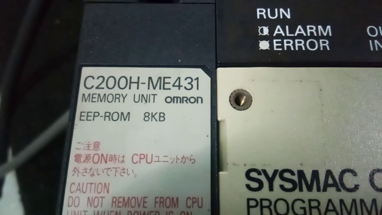 Omron c200h plc 089-495-1687
