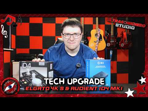 ULTRASONICHERO STUDIO - Tech Upgrade (Elgato 4K S and Audient ID4 MKI)