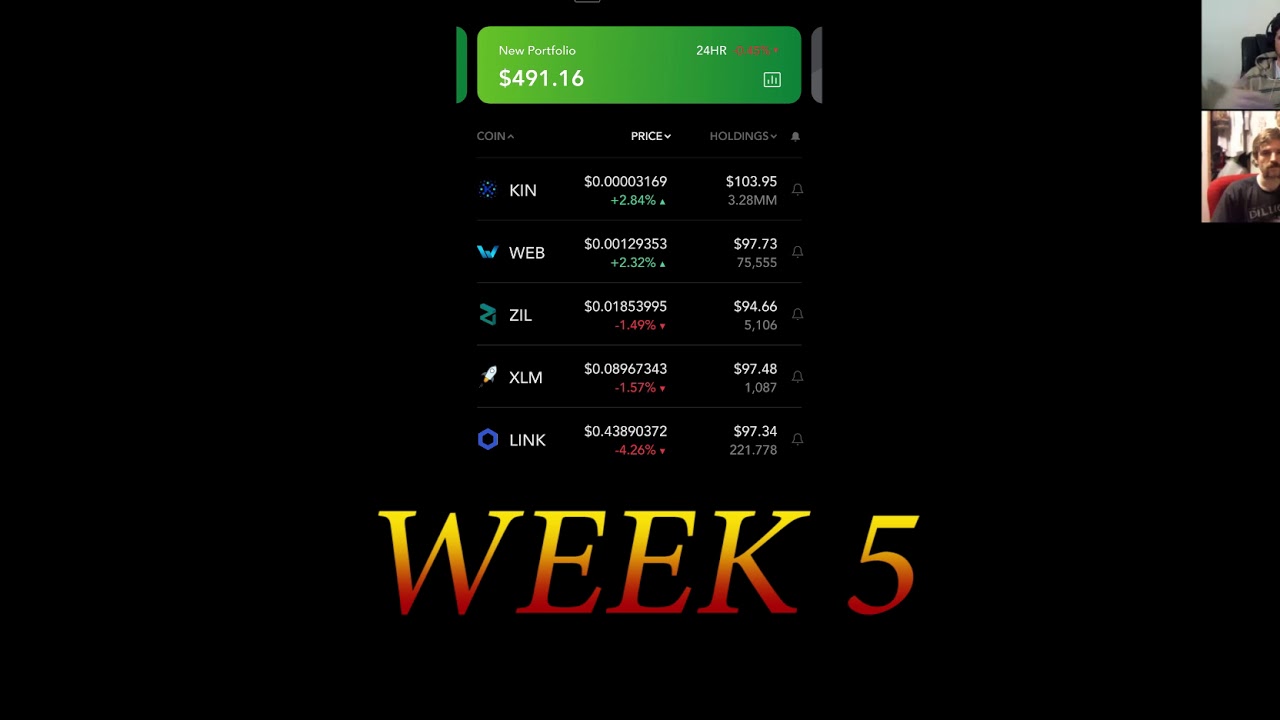 WEEK 5 *** RTLBrothers Buy Stellar Lumens XLM - $100 a week
