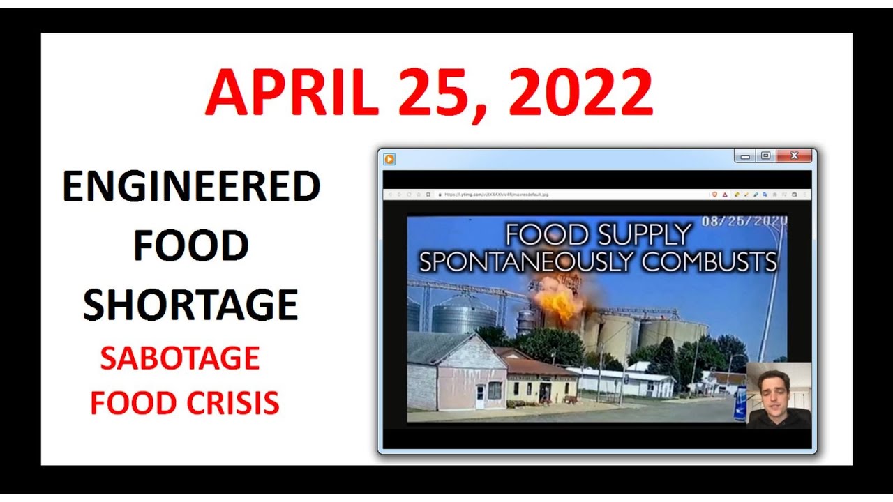 @Freedom_2020 - April 2022, UNDER ATTACK !! -- WEF FOOD CRISIS