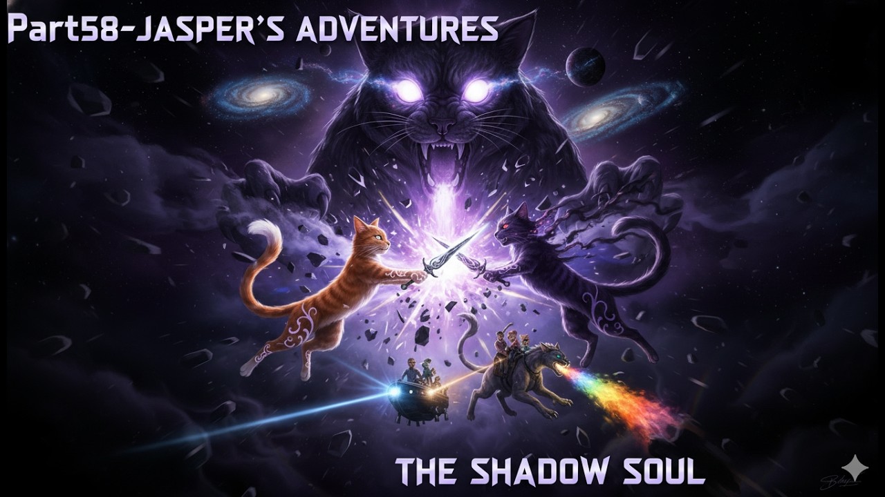cat-family-Part58-JASPER'S ADVENTURES #58 - THE SHADOW SOUL