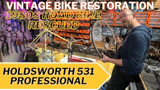 Restoring A vintage bike: Holdsworth 531 Professional road bike Restoring A vintage bike: Holdsworth 531 Professional road bike