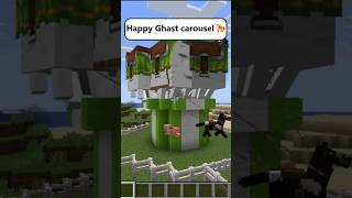 I Built a Happy Ghast Carousel in Minecraft and THIS Happened!
