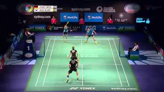 2014 THE STAR AUSTRALIAN BADMINTON OPEN-F-XD- Fuchs/Michels (GER) VS Ko S H/ Kim H N (KOR) [6]