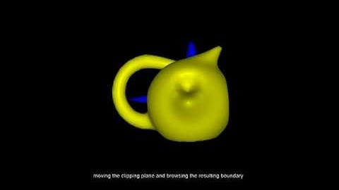Direct Rendering of Boolean Combinations of Self-Trimmed Surfaces: deforming jug