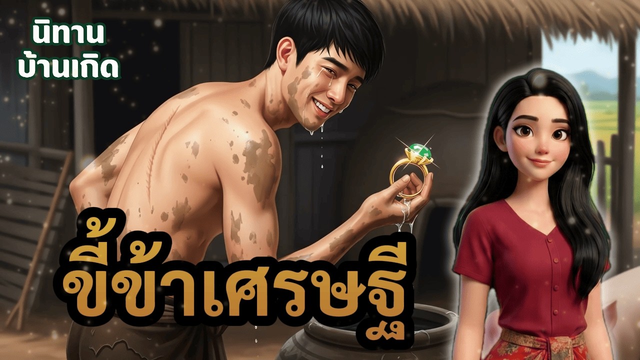 ขี้ข้าเศรษฐี | EP.65 นิทานบ้านเกิด #นิทานพื้นบ้าน #นิทานก่อนนอน #นิทานสอนใจ