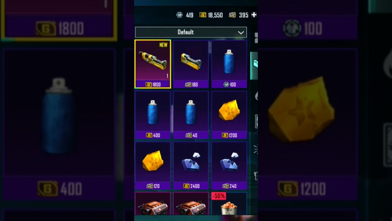 Material from mini materials redeem 