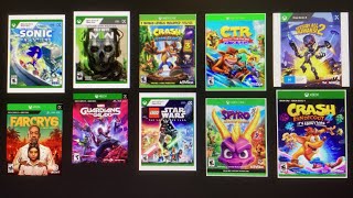 Xbox Games at Walmart Parma Ohio January 2023