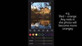 Smartphone Photography Tips: Target Specific Colours in your Edit screenshot 1