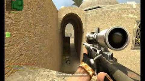 Counter Strike Source dust2  test video :D