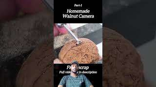 Home made spy camera #wallnut #camera