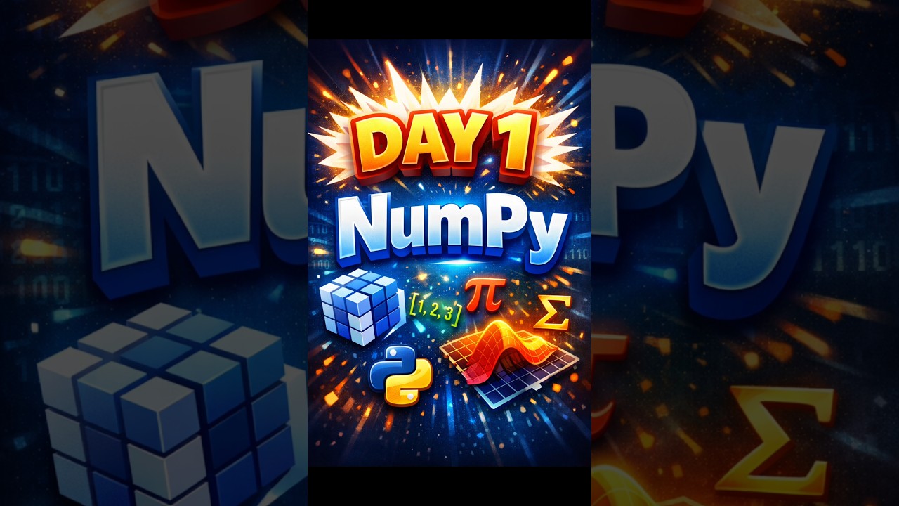 Day 1 NumPy Tutorial for Beginners | Complete NumPy Course in Hindi