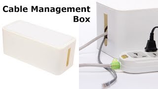 Cable Management Box Small Unboxing