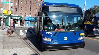 MTA: 2018 New Flyer XD40 Xcelsior Low Floor [7509] Q58 LTD bus