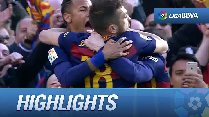 Highlights FC Barcelona (2-1) Atlético de Madrid