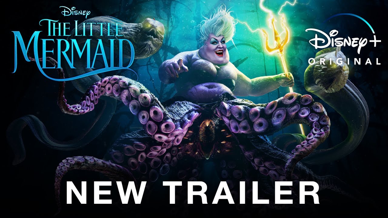 The Little Mermaid (2023) NEW TRAILER Halle Bailey Disney Movie [4K