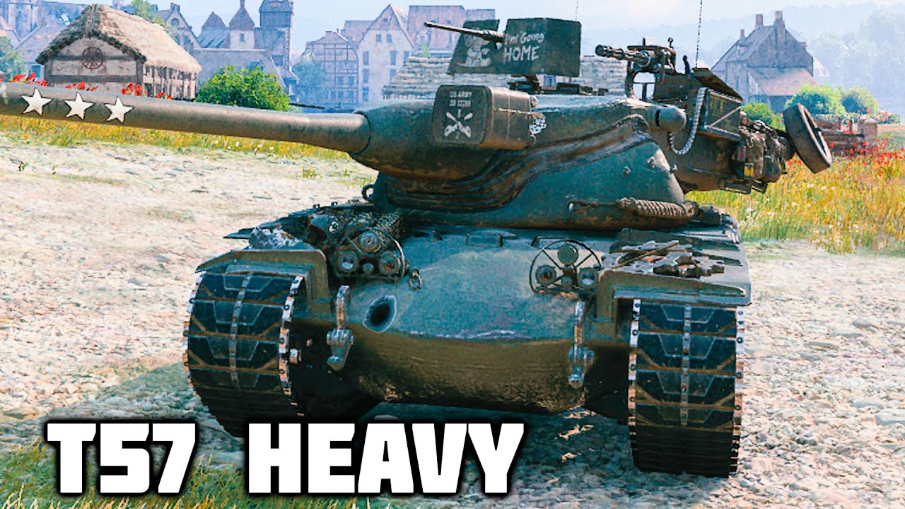 T57 Heavy WoT – 3 Kills, 10,3K Damage - YouTube