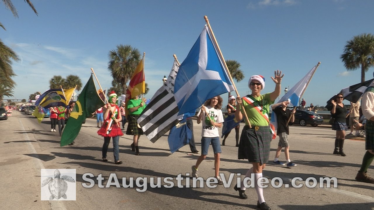 St. Augustine Christmas Parade 2013 YouTube