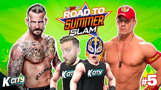 Summer of Punk (History Changed!) Road to SummerSlam Tower Level 5 | K-CITY GAMING