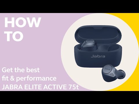 Vidéo: Jabra elite 75t a-t-il un anc ?