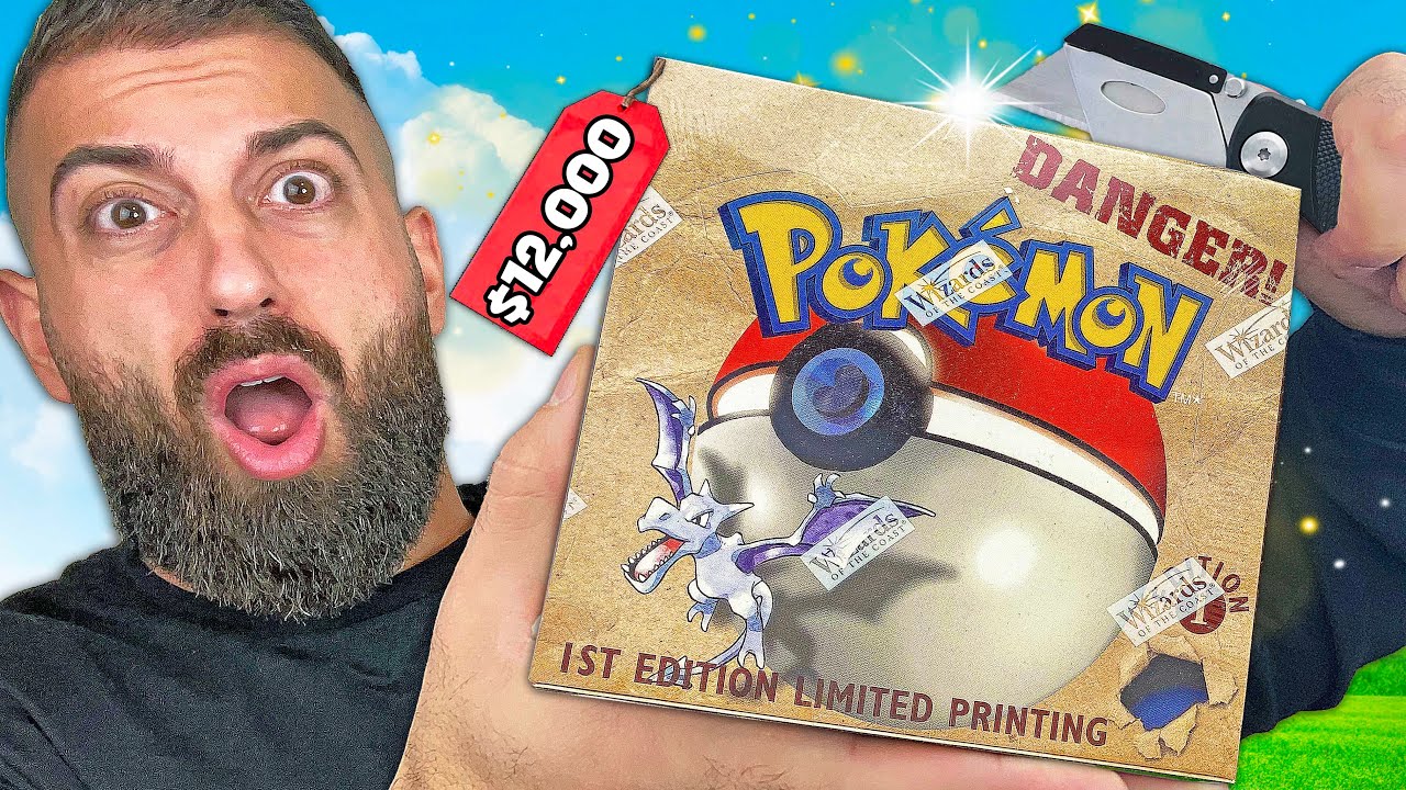 Unboxing an Ancient 25 Year Old Pokemon Cards Box!