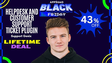 43% Off Support Genix Black Friday Lifetime Deal I Helpdesk and Customer Support Ticket plugin