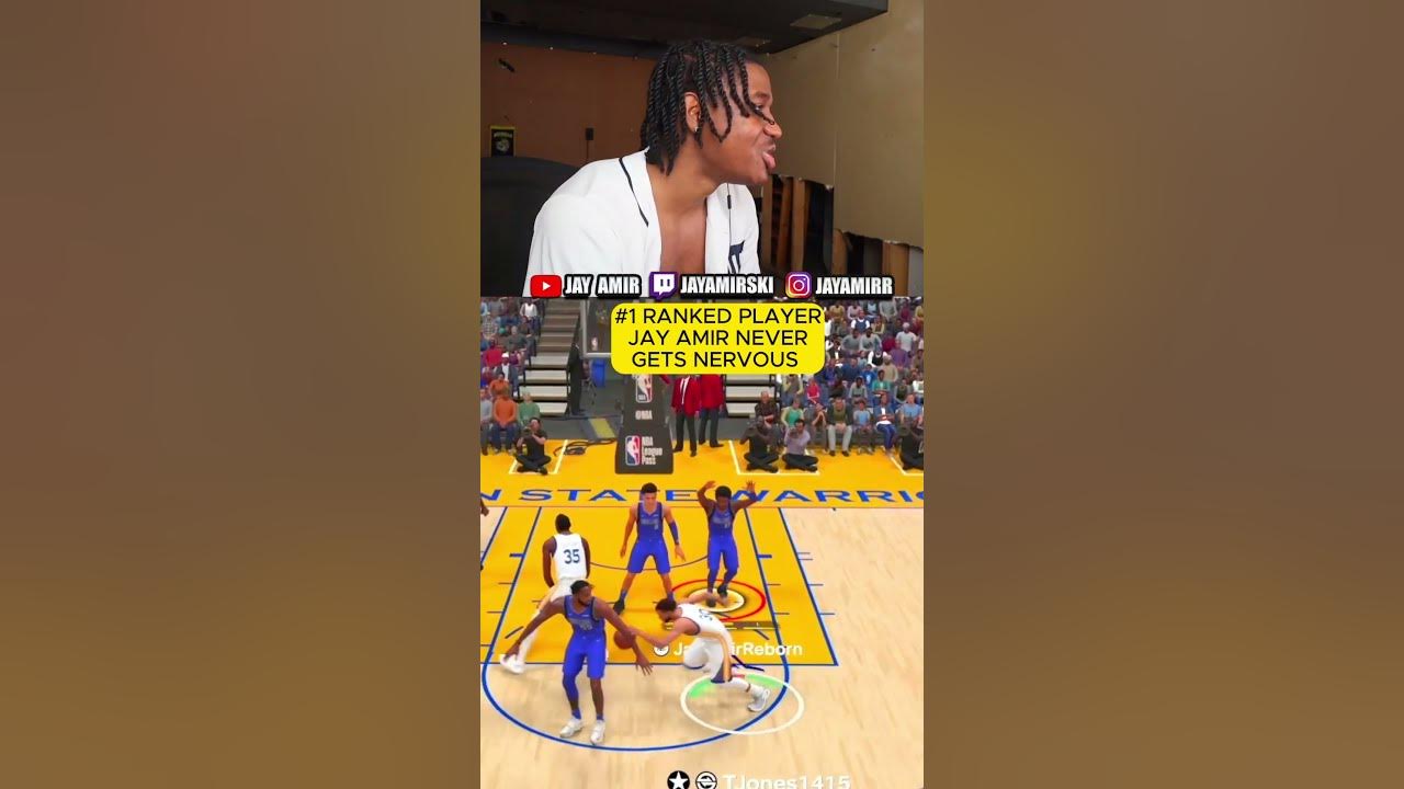 #1 RANKED PLAYER JAY AMIR NEVER GETS NERVOUS🥶 (NBA 2K24) #shorts # #1 RANKED PLAYER JAY AMIR NEVER GETS NERVOUS🥶 (NBA 2K24) #shorts #